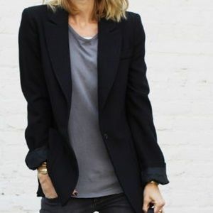 💼BLACK 💼PADDED SHOULDER BLAZER!!!