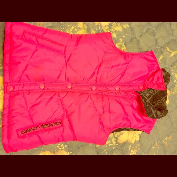 FOX reversible puffy vest