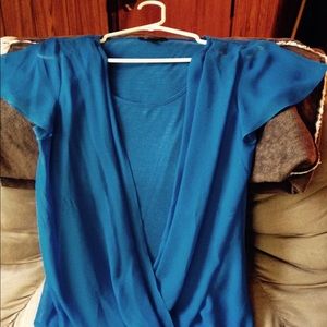 AB Studio short sleeved blouse