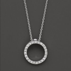 Roberto Coin small circle diamond necklace