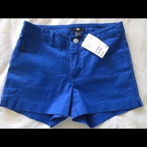 Royal Blue H &M Size 2 Shorts