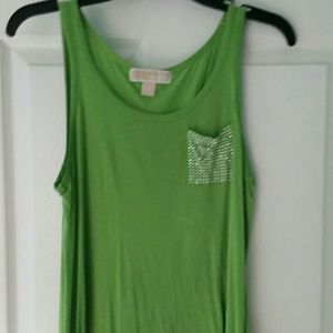 Green Michael Kors tank top