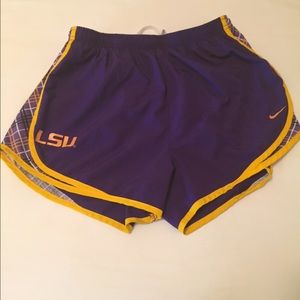 LSU Nike Shorts Adult Medium