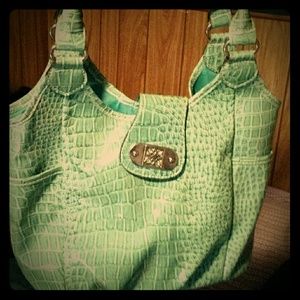 Green purse