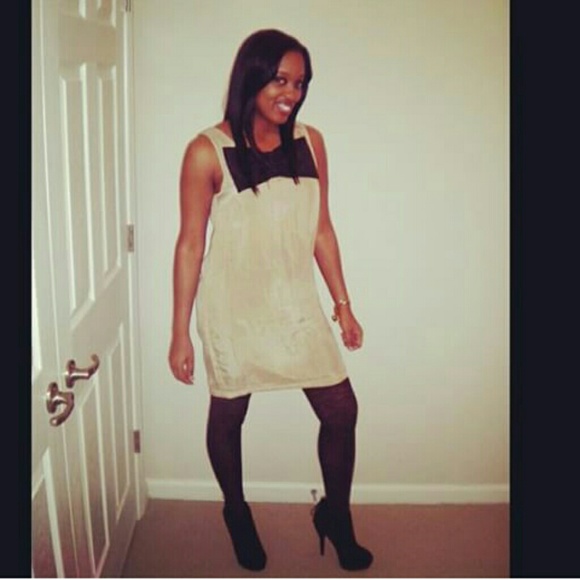 Silk Dress with Oversized Bow