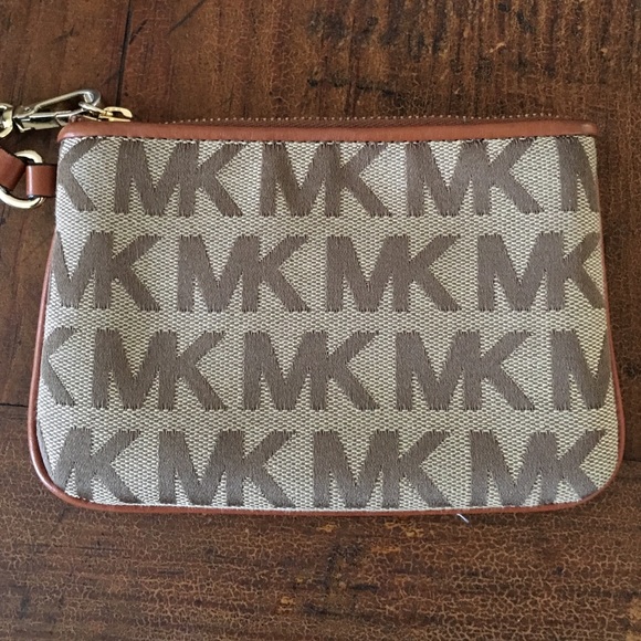 Michael Kors small wristlet.