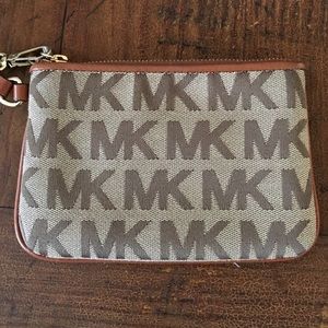 Michael Kors small wristlet.