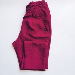 Zara pink silk pants