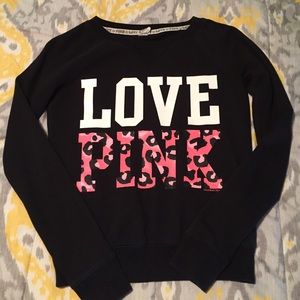 Pink crew sweatshirt