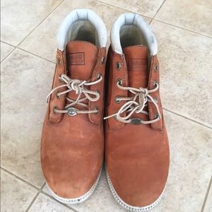 Burnt Orange Timbs