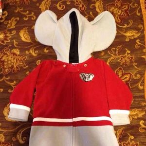 Gifted🎁/AL Fleece one piece outfit. Mascot Wear