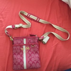 Coach cross body bag
