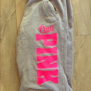 Pink Victoria Secret Sweats