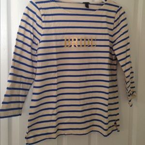 Jcrew "Bride" t-shirt