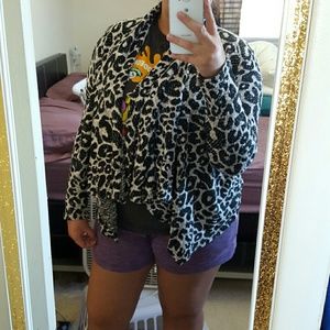 Cheetah Print Cardigan