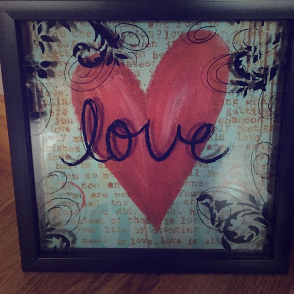 LOVE frame - Picture 1 of 3