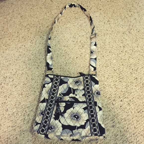 Vera Bradley black and white patterned purse