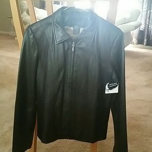 Chocolate Brown Leather Jacket