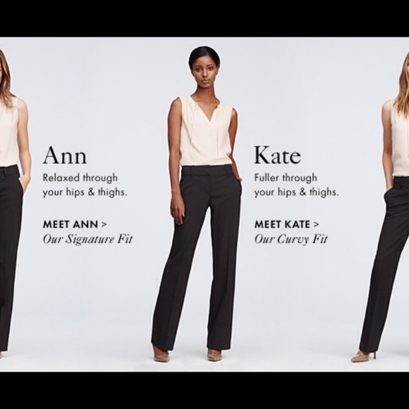 Ann Taylor Loft trousers in Kate fit