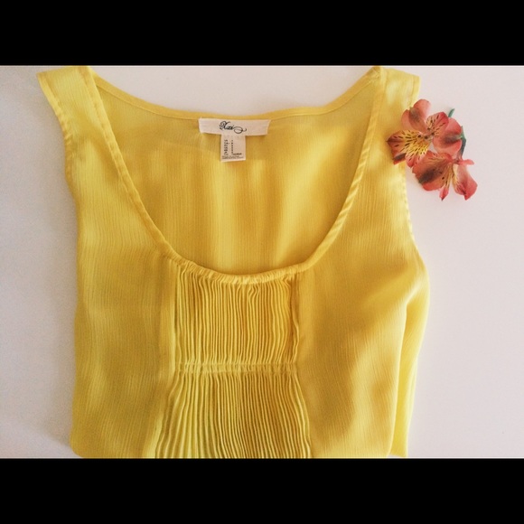 Yellow Top from Forever 21