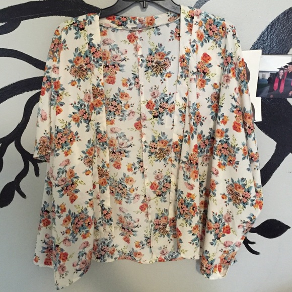 Flower kimono
