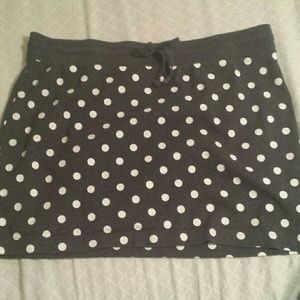 Banana Republic Polka Dot Soft Mini Skirt