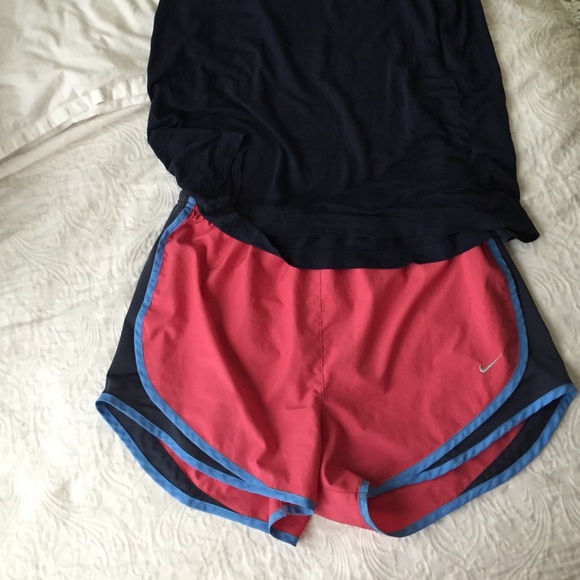 PINK NIKE RUNNING SHORTS