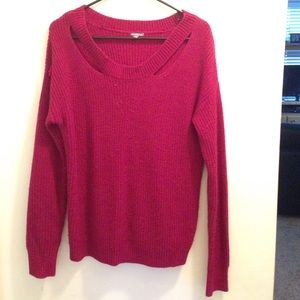 Magenta sweater SOLD