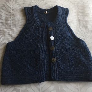 Free People knit vest