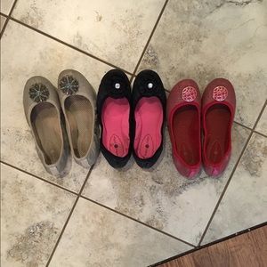 3 Pair Lindsay Phillips Snap Shoes+Snaps