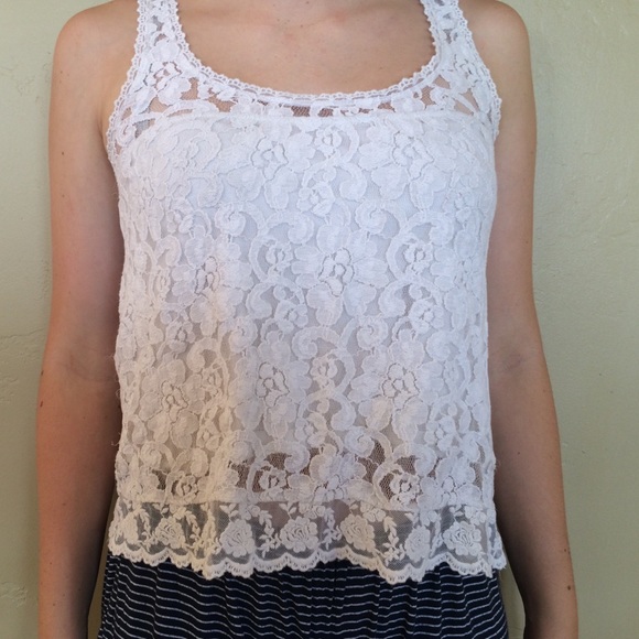 White tank top