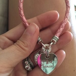 Mount breast cancer bracelet