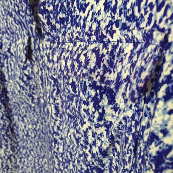 Cynthia Rowley Tops - Blue & White Sleeveless Top Cynthia Rowley Tops - Blue & White Sleeveless Top