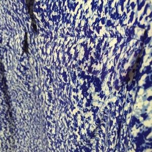 Cynthia Rowley Tops - Blue & White Sleeveless Top Cynthia Rowley Tops - Blue & White Sleeveless Top