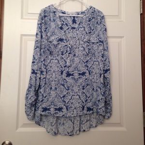 Half Button-Up Woven