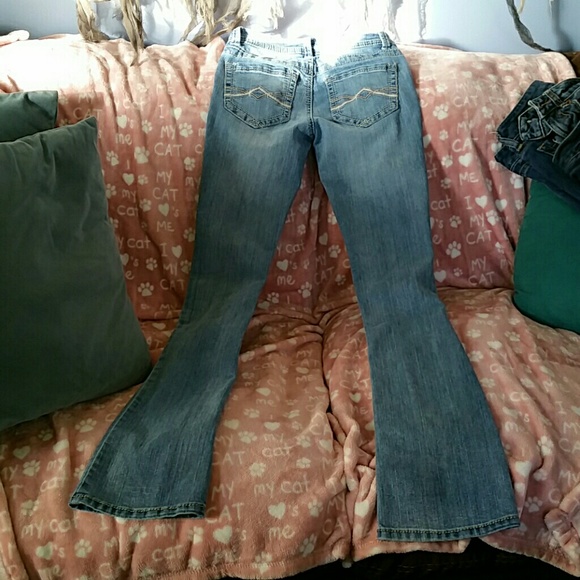 Skinny bootcut jeans