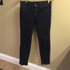J Brand dark skinny jeans