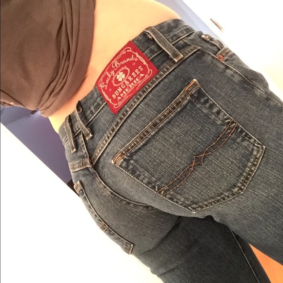 Lucky Jeans size 6/28, mid-rise boot cut/flare