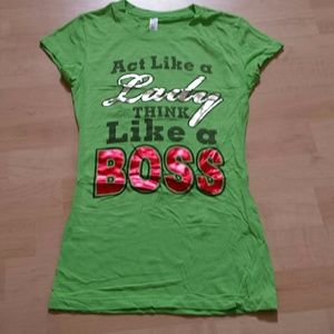 Letter graphic tshirts BOSS