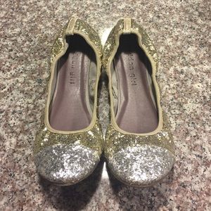 Madden Girl Glitter Flats in Tanner Style