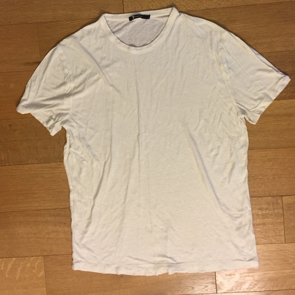 T by Alexander Wang Ivory Pilly Tee Men's