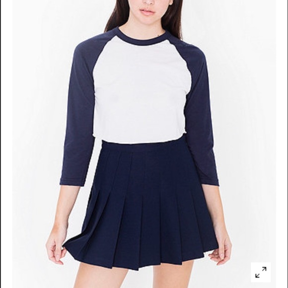 American Apparel Tennis Skirt