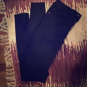 Asos high waisted black jeans