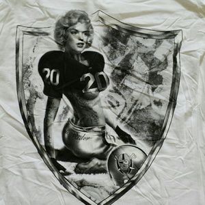 Okland raiders marlilyn monroe t shirts