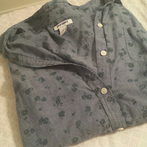 Button Down Floral Shirt