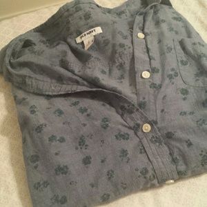 Button Down Floral Shirt