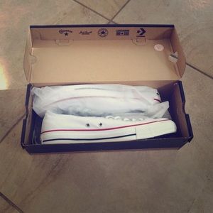 NEW White Converse