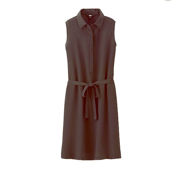 Uniqlo silk shirt dress BNWT
