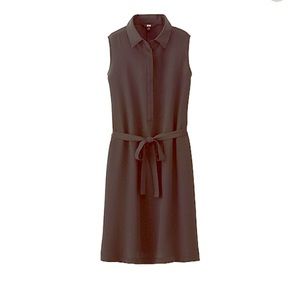 Uniqlo silk shirt dress BNWT