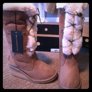 Koolaburra Shasta Chestnut Boots 8